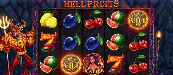Pekelný online automat Hell Fruits od Synotu