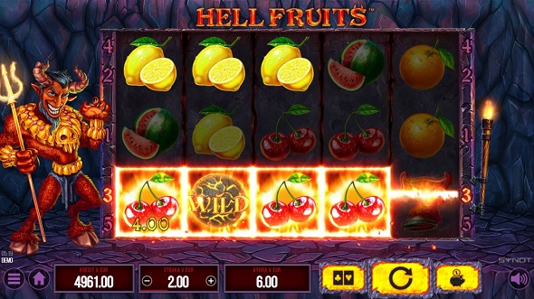 Hell Fruits - WILD výhra