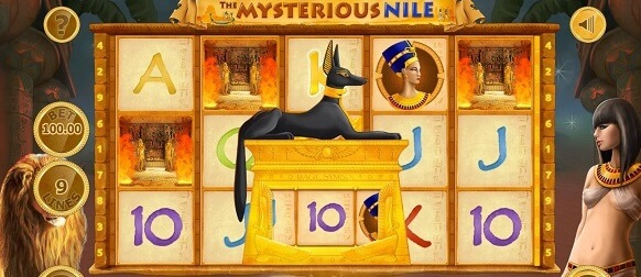 Online automat Mysterious Nile