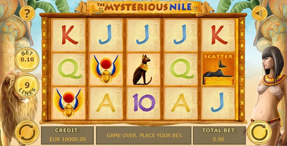 Online automat Mysterious Nile od BetInSight