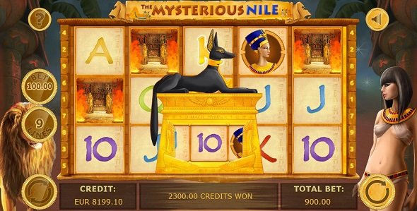 Online automat Mysterious Nile