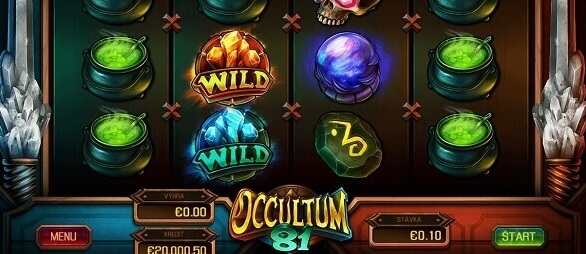 Online automat Occultum 81 od Apollo Games