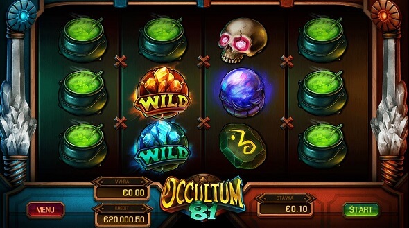 Online automat Occultum 81 od Apollo Games