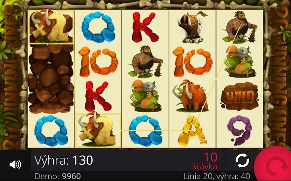 Online automat Primal Age - WILD výhra
