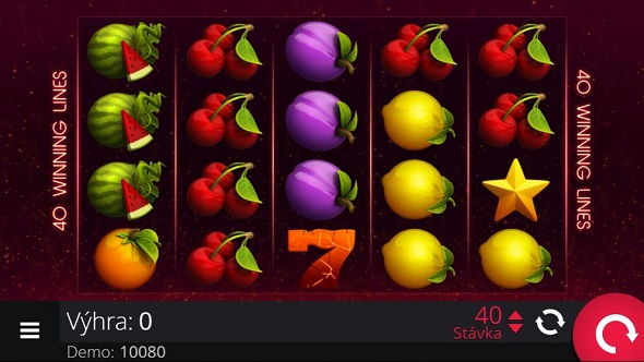 Online automat Blazing Reels od E-Gaming