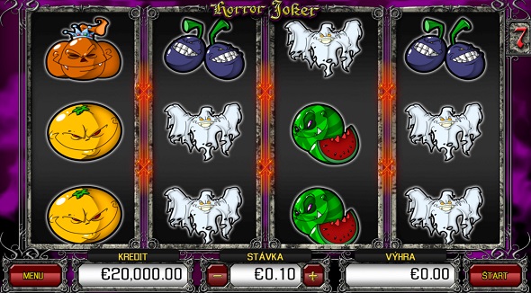 Horror Joker v Tipsport kasíne