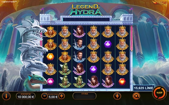 Online automat Legend of Hydra od Playtechu
