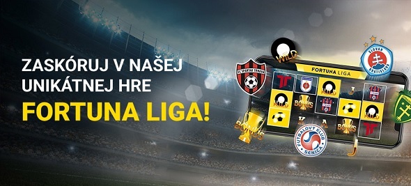 Fortuna Liga v online kasíne