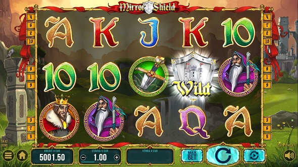 Recenzia stredovekého online automatu Mirror Shields od Synotu | CasinoArena.sk