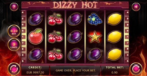 Online automat Dizzy Hot od Betinsight