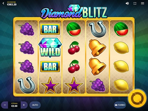 Online automat Diamond Blitz od Red Tiger