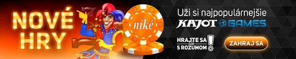 Nové hry od Kajot Games v Niké Svet hier