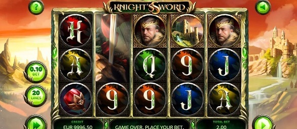Online automat Knights Sword od BetInsight