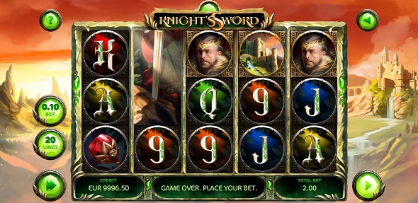 Online automat Knights Sword od BetInsight