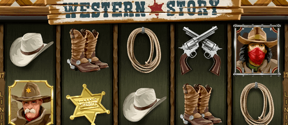 Online automat Western Story od Adell