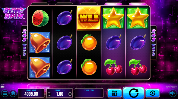 Online automat Sync Spin od Synotu