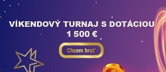Víkendový turnaj v online casine DoubleStar