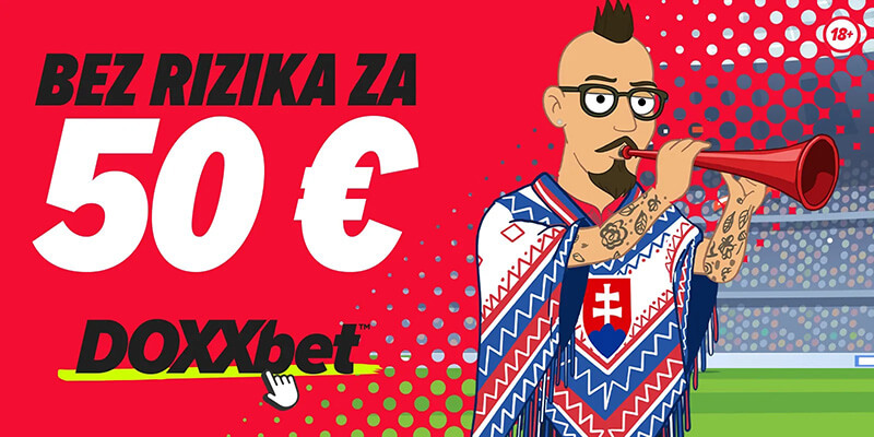 DOXXbet bonus 50 € bez&nbsp;rizika