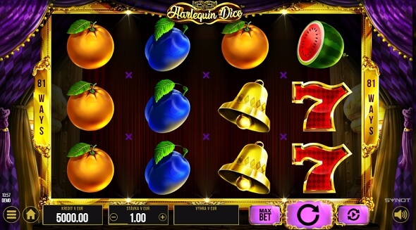 Výherný automat Harlequin Dice