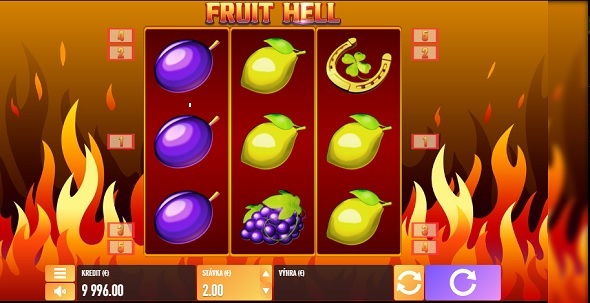 Výherný automat Fruit Hell
