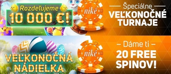 Veľká noc v Niké Svet hier
