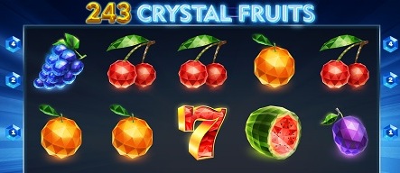 Výherný automat 243 Crystal Fruits