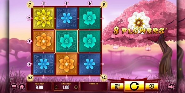 8 flowers Double Star