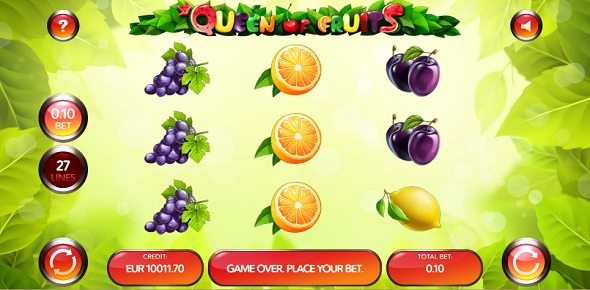 Výherný automat Queen of Fruits