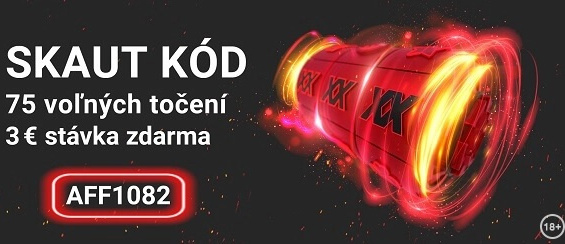 Využite Skaut kód AFF1082