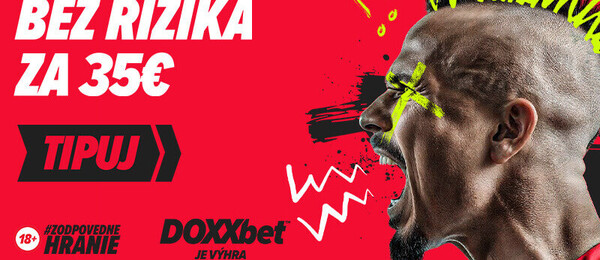 DOXXbet 35 eur stávka bez rizika