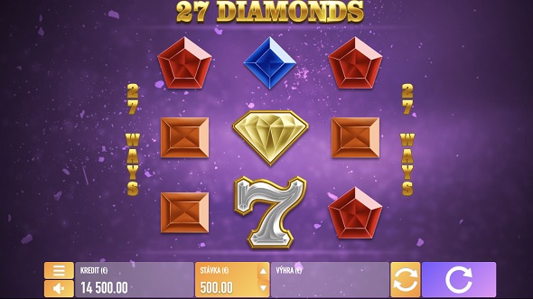 Online automat 27 Diamonds vo Fortuna kasíne