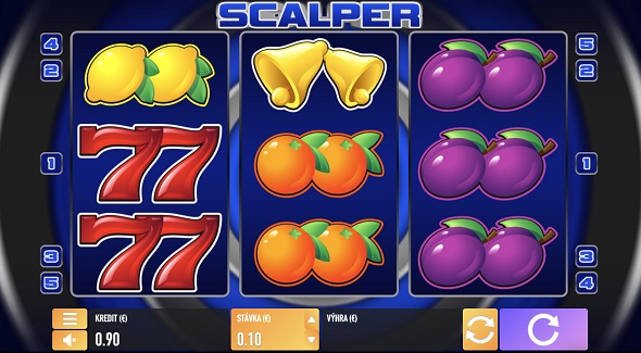 Online automat Scalper vo Fortune