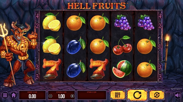 Online automat Hell Fruits v DoubleStar casine