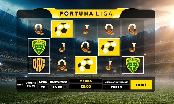 Fortuna Liga vo Fortuna casine