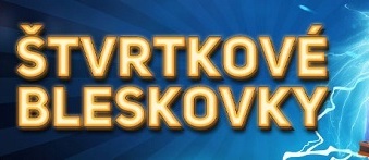 Štvrtkové bleskovky v Niké Svet hier