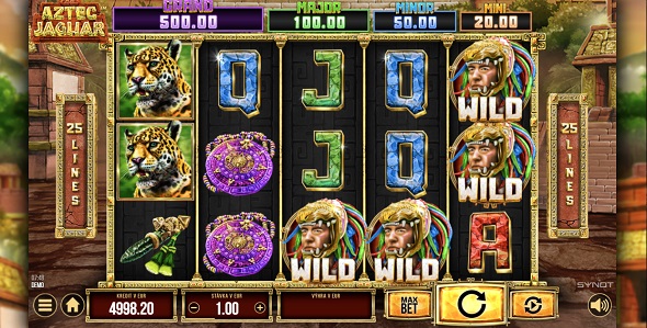 Aztec Jaguar v Synottip online casine