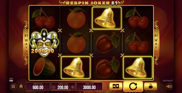 Respin Joker 81 v SynotTip kasíne