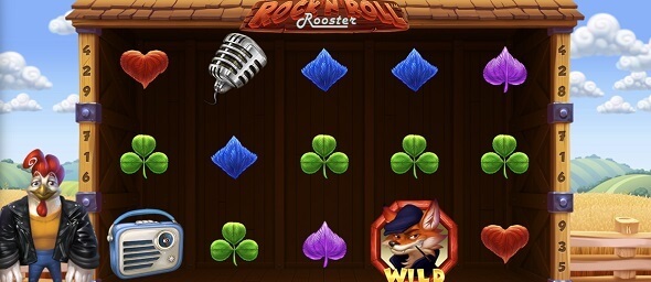 Rock'N'Roll Rooster v online casine Betor SK