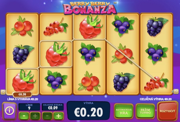 Berry Berry Bonanza v online casine Doxxbet