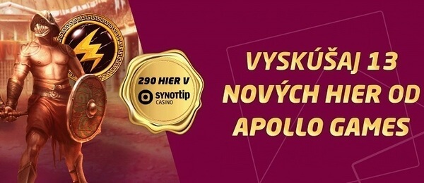 13 nových hier v SynotTip online casine