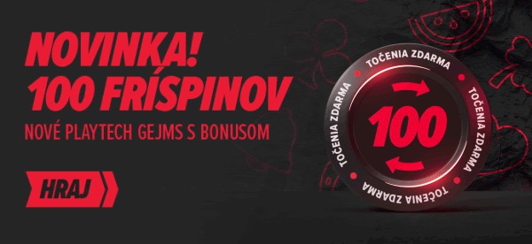 Doxxbet 100 free spinov na nové Playtech hry