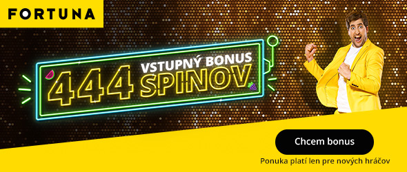Fortuna casino bonus 444 free spinov