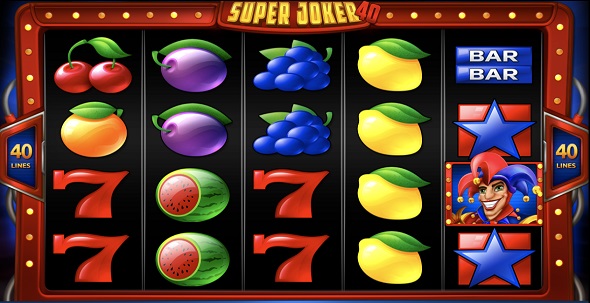 Super Joker 40 v online casine Fortuna SK