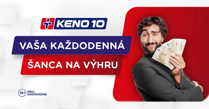 Tipos Keno 10 – pravidlá, ako si podať tiket a&nbsp;výherná tabuľka