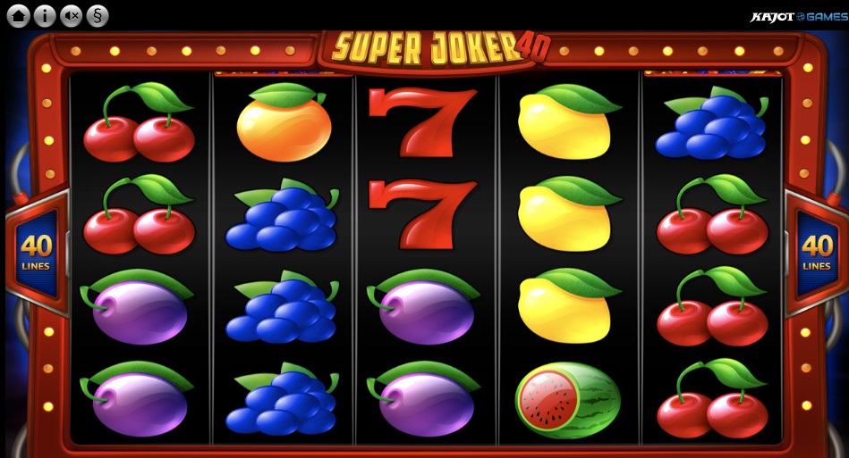 Super Joker 40 v Doxxbet casine