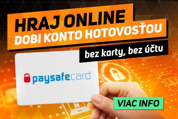 Niké vklad cez Paysafecard