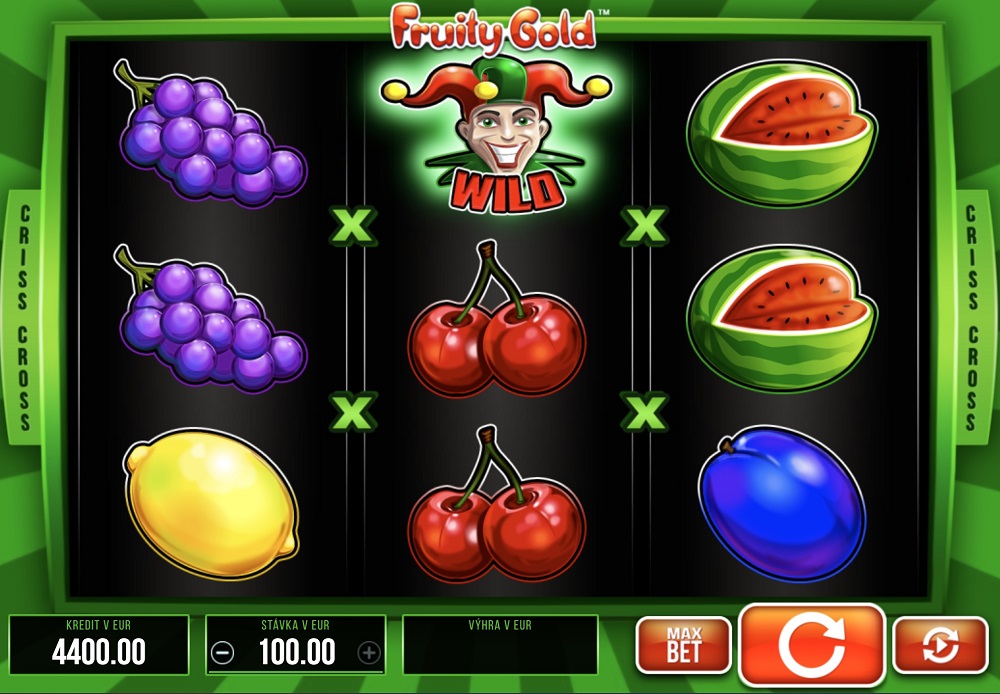 Hrací automat Fruity Gold v Betor casino SK