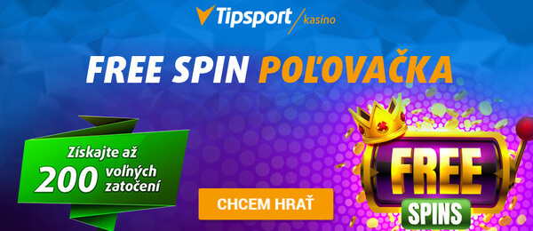 Tipsport casino - Poľovačka na free spiny