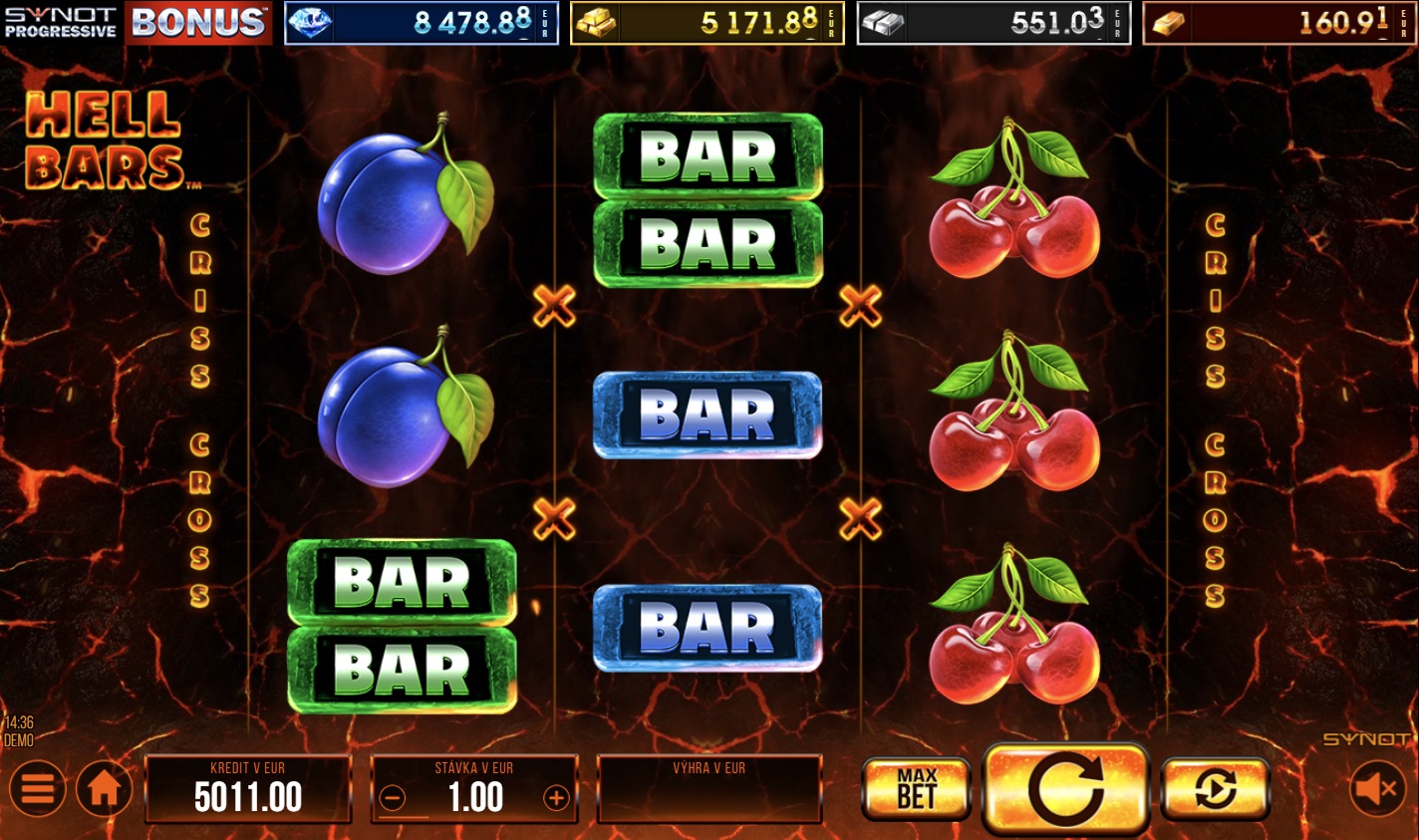 Hell Bars v Tipsport SK casino