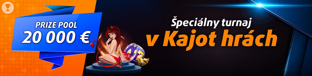 Tipsport Turnaj v Kajot hrách o 20 000 €